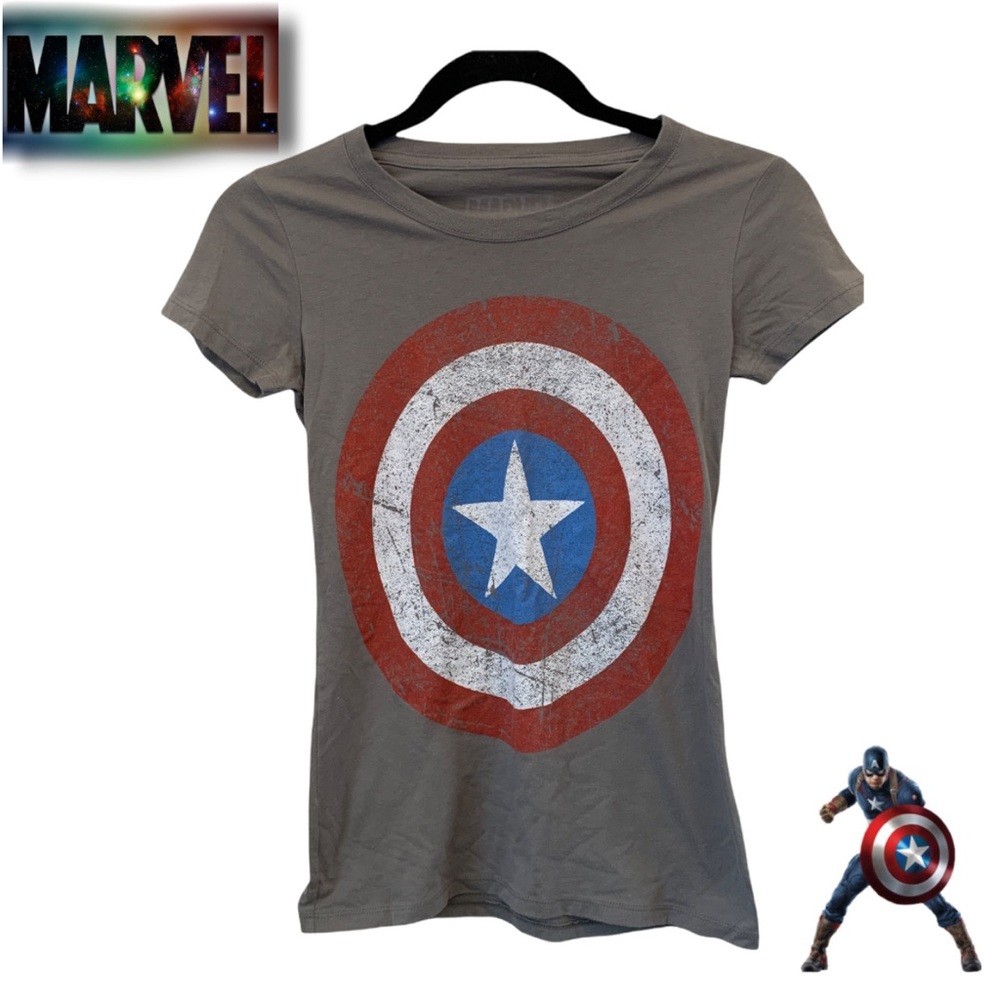 Marvel Captain America Jrs tee